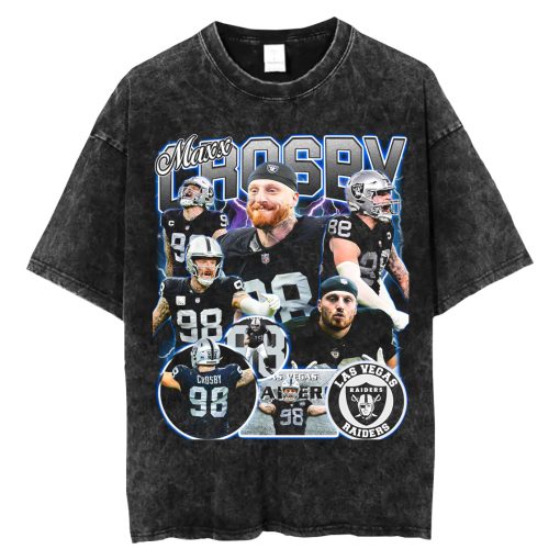 Graphic Football T-Shirt Maxx Crosby Raiders 2025